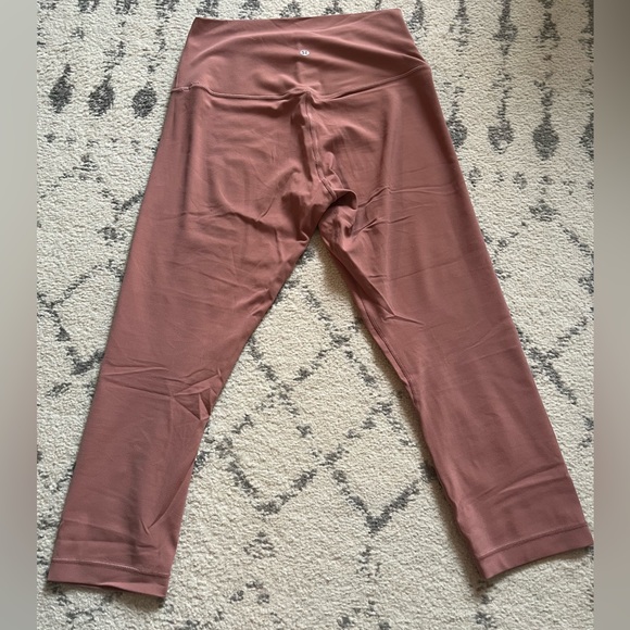 Lululemon align crop 21” spiced chai - Picture 4 of 6